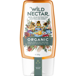 Photo of Wild Nectar Organic Raw & Completely Natural Australian Honey Squeeze 375g