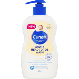 Photo of Curash Gentle Head To Toe Wash 400ml 400ml