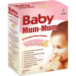 Photo of Baby Mum Mum Rice Rusks