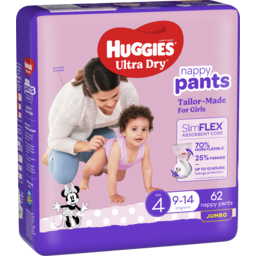 Photo of Huggies Ultra Dry Nappy Pants Size 62.0x4