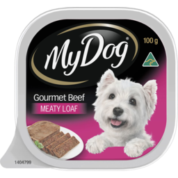 Photo of My Dog® Gourmet Beef Meaty Loaf Classics Wet Dog Food Tray 100g