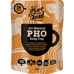 Photo of Hart & Soul All Natural Pho Soup Cup 100g