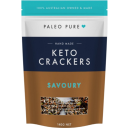Photo of PALEO PURE Keto Crackers Savoury