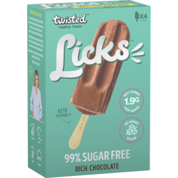 Photo of Twisted Healthy Treats Licks Rich Chocolate 4.0x320ml