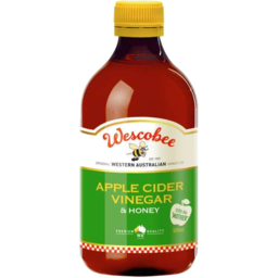 Photo of Wescobee Apple Cider Vinegar & Honey 500ml