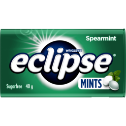 Photo of Wrigleys Eclipse Spearmint Sugarfree Mints