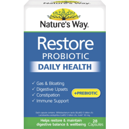 Photo of Nature's Way Restore Probiotic Daily Health 28.0x