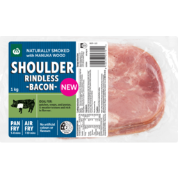 Photo of Woolworths Shoulder Rindless Bacon