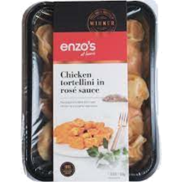 Photo of Enzos Chicken Tortellini In Rose Sauce