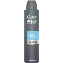 Photo of Dove Men + Care Clean Comfort Antiperspirant Deodorant Aerosol 254ml
