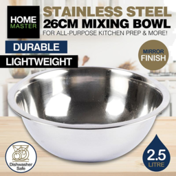 Photo of S/Steel Mixing Bowl 26cm