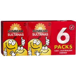 Photo of Sunbeam Sultanas 6 Pack 240g