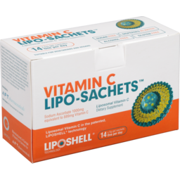 Photo of Vitamin C Lipo-Sachets Liposhell Dietary Supplement 14x5g
