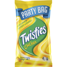 Photo of Twisties Snacks Party Bag Share Pack Chicken 270g 270g