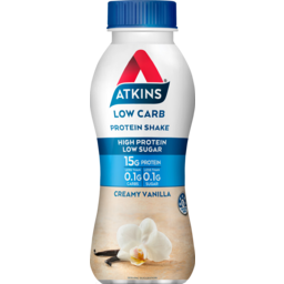 Photo of Atkins Low Carb Protein Shake Creamy Vanilla 330ml