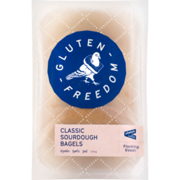 Photo of Gluten Freedom Classic Sourdough Bagels 344g