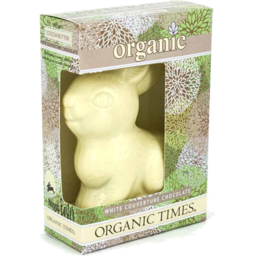 Photo of Organic Times - White Chocolate Bunny 70g