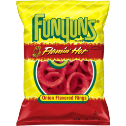 Photo of Funyuns Onion Ring Chips Flamin Hot