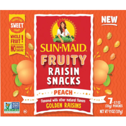 Photo of Sun-Maid Fruity Raisin Snacks Peach