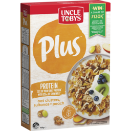 Photo of Uncle Tobys Protein Breakfast Cereal With Oat Clusters & Peach 705g 705g