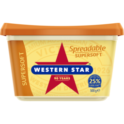 Photo of Western Star Supersoft Spreadable Butter 500g
