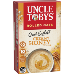 Photo of Uncle Toby's Oat Quick Creamy Honey 10pk