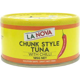 Photo of La Nova Tuna Chunk Style With Chilli 185g
