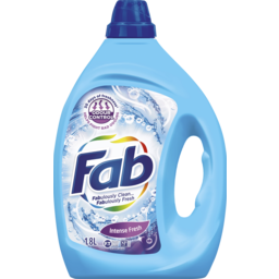 Photo of Fab Intense Fresh With Odour Control, Washing Liquid Laundry Detergent, 1.8 Litres 1.8l