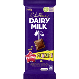 Photo of Cadbury Dairy Milk With Pascall Clinkers Chocolate Block 170g 170g