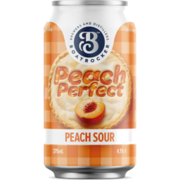 Photo of Boatrocker Peach Perfect Sour Can 375ml