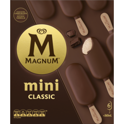 Photo of Streets Magnum Classic Ice Cream Minis 6pk