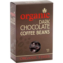 Photo of Organic Times - Dark Chocolate Coffee Beans