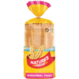Photo of Natures Fresh Bread Wheatmeal Toast 700g