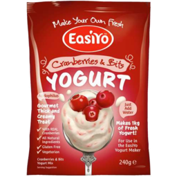 Photo of Easiyo Cranberries And Cream Yoghurt