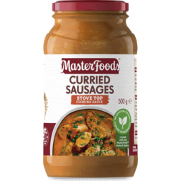 Photo of Masterfoods Curried Sausages Cooking Sauce 500g 