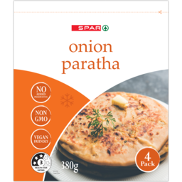 Photo of Spar Paratha Onion 4pk 380gm~