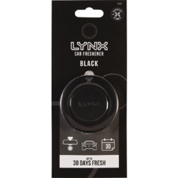 Photo of Lynx Air Freshner 3D Hanging Black 