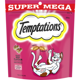 Photo of Temptations Cat Treat Hearty Beef 350g Bag 