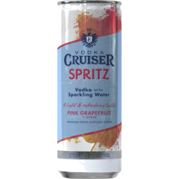 Photo of Vodka Cruiser Spritz Pink Grapefruit Can
