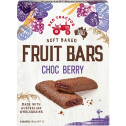 Photo of Red Tractor Fruit Bars Choc Berry 180gm 6pk
