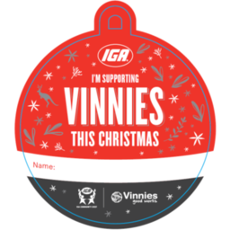 Photo of IGA St Vinnies Christmas Appeal Token $2 Donation