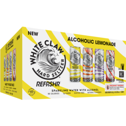 Photo of White Claw Refrshr Alcoholic Lemonade Variety Pack Can 20x330ml 20.0x330ml