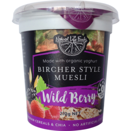 Photo of Fresh, Ready-To-Eat Bircher Style Muesli - Wild Berry