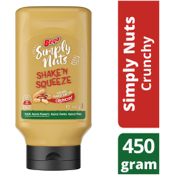 Photo of Bega Simply Nuts Squeeze Crunchy 450gm