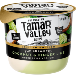 Photo of Tamar Valley Dairy Coconut & Finger Lime Yoghurt 170g 170g
