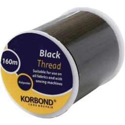 Photo of Korbond Black Polyester Thread