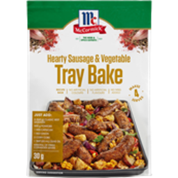 Photo of Mccormick Tray Bake Hearty Sausage & Vegetable