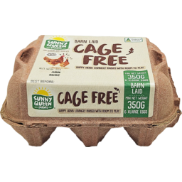 Photo of Sunny Queen Farms Barn Laid Cage Free Xlarge Eggs 6 Pack
