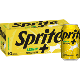Photo of Sprite Zero/Diet/Light Sprite Lemon Plus Zero Sugar Multipack Cans 10 X 375ml 