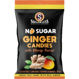 Photo of Sugarless Co Ginger Candies with Mango Flavoured